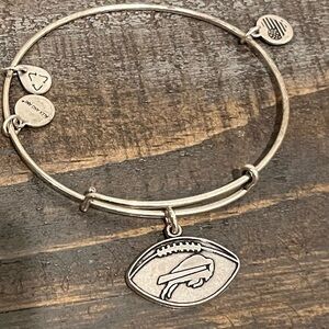 Alex and Ani Silver Buffalo Bills Bracelet